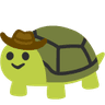 cowboy-turtle emoji